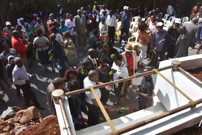 Man to dig grave before his death like late father