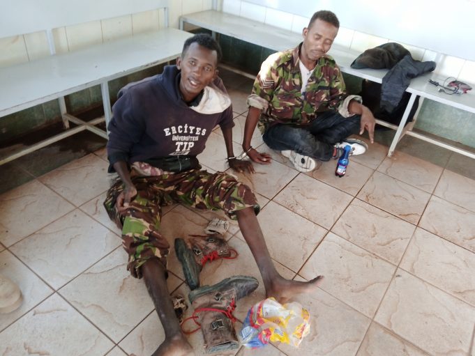 Military uniform thieves